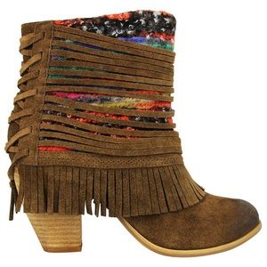 Fringe Boho Boots